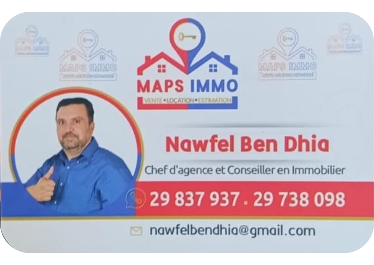 Agence Immobilière Maps Immo Logo