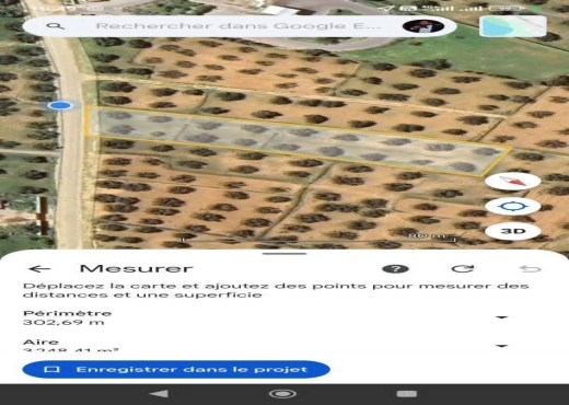 Terrain agricole a vendre à Moknine - Bien immobilier à {"id":15,"country_id":219,"name":"MONASTIR","slug":"monastir"} - Image 2 - Agence Immobilière New Way