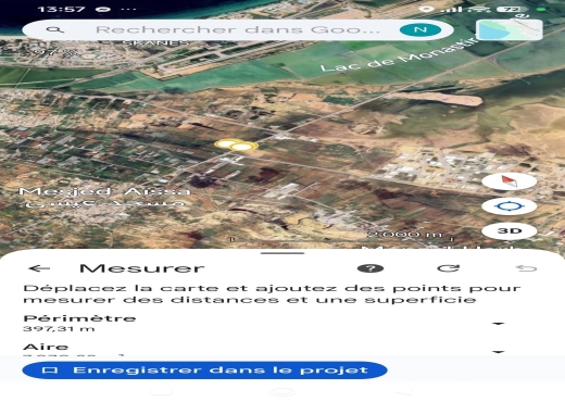 A vendre terrain a Sahline - Bien immobilier à {"id":15,"country_id":219,"name":"MONASTIR","slug":"monastir"} - Image 2 - Agence Immobilière New Way