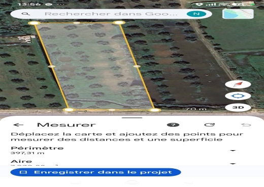 A vendre terrain a Sahline - Bien immobilier à {"id":15,"country_id":219,"name":"MONASTIR","slug":"monastir"} - Agence Immobilière Maps Immo